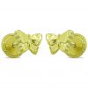 Pendientes con forma de mariposa oro 18k