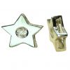 Colgante estrella brillo diamante oro 18k