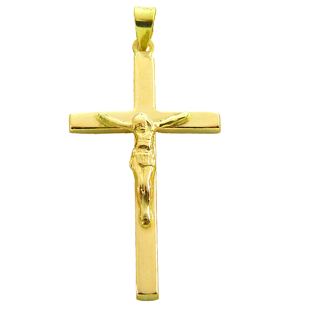 Cruz tabla con Cristo.31x17x2,5mm.