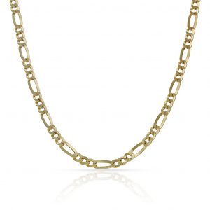 Cadena modelo 3x1 ancho de 3mm. y largo 60cm. oro 18k