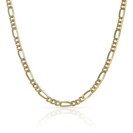 Cadena modelo 3x1 ancho de 3mm. y largo 50cm. oro 18k