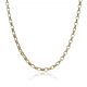 Cadena modelo rolot ancho de 2.5mm. y largo 50cm. oro 18k