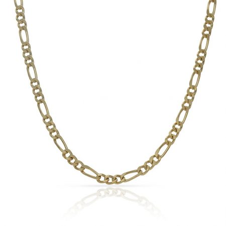 Cadena modelo 3x1 ancho de 3mm. y largo 50cm. oro 18k