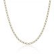 Cadena modelo bilbao ancho de 1,8mm. y largo 45cm. oro 18k