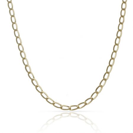 Cadena modelo Bilbao ancho de 2,5mm. y largo 50cm. oro 18k