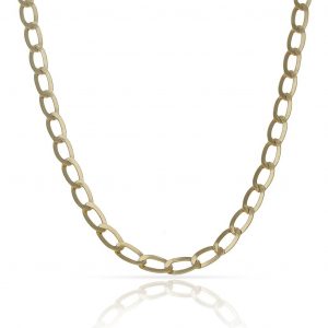 Cadena modelo Bilbao ancho de 3,5mm. y largo 60cm. oro 18k
