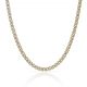 Cadena modelo love maciza ancho de 3mm. y largo 60cm. oro 18k