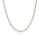 Cadena modelo love maciza ancho de 2mm. y largo 50cm. oro 18k