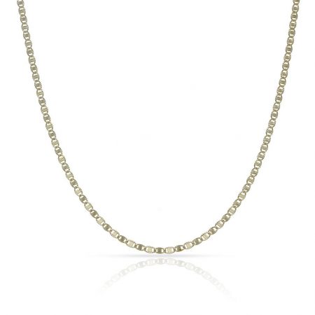 Cadena ancla tallado ancho de 1,5mm. y largo 50cm. oro 18k