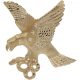 Colgante águila serpiente tallada 35mm.x41mm. oro 18k