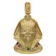 Colgante cabeza egipcia 26mm.x40mm. oro 18k