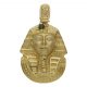 Colgante cabeza egipcia 30mm.x41mm. oro 18k