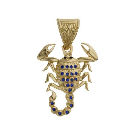 Colgante escorpión 32mm.x38mm. oro 18k