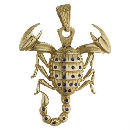 Colgante escorpión 47mm.x52mm. oro 18k