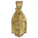 Colgante indio 24mm.x45mm. oro 18k