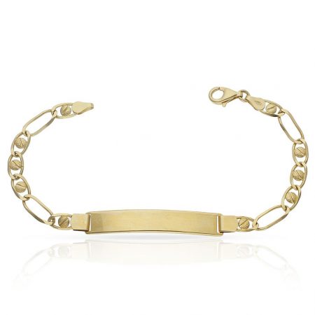 Esclava Cartier 3x1 5mm. placa 7,5mm. oro 18k