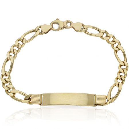 Esclava Cartier 3x1 eslabón 7mm. placa 8mm. oro 18k