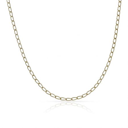 Cadena modelo bilbao ancho de 1,5mm. y largo 50cm. oro 18k