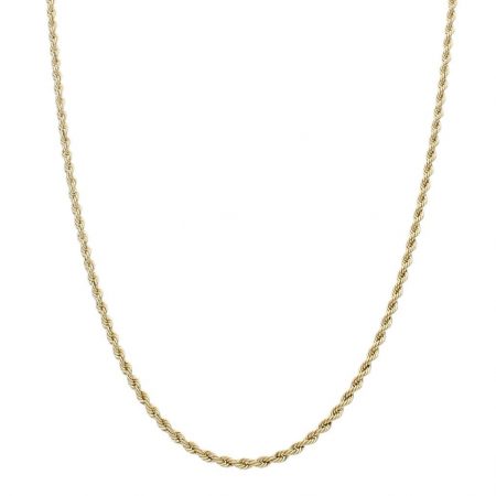 Cordon salomonico ancho de 2,7mm. y largo 50cm. oro 18k