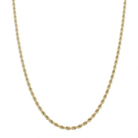 Cordon salomonico ancho de 3,3mm. y largo 50cm. oro 18k