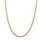 Cordon salomonico ancho de 4,3mm. y largo 60cm. oro 18k