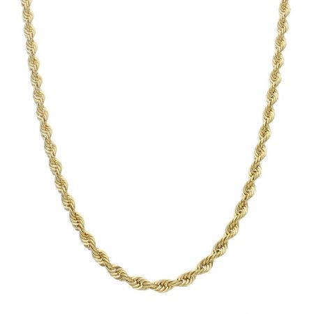 Cordon salomonico ancho de 5,5mm. y largo 50cm. oro 18k