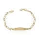 Esclava comunion cartier 1x1 de oro amarillo 18k