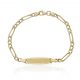 Esclava comunion cartier 3x1 en oro de 18k
