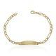 Esclava comunion cartier 3x1 en oro de 18k