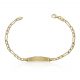 Esclava comunion cartier 3x1 oro de 18k