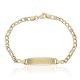 Esclava comunion cartier circontias oro de 18k