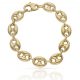 Pulsera modelo calabrote 12mm. oro 18k