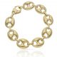 Pulsera modelo calabrote 18mm. oro 18k