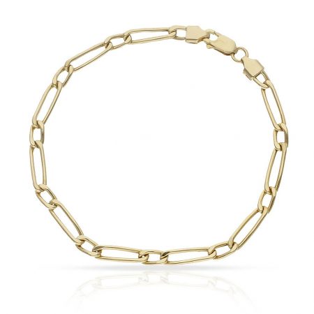 Pulsera Cartier 1x1 ancho 4mm. oro 18k