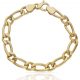Pulsera Cartier 1x1 ancho 9mm. oro 18k