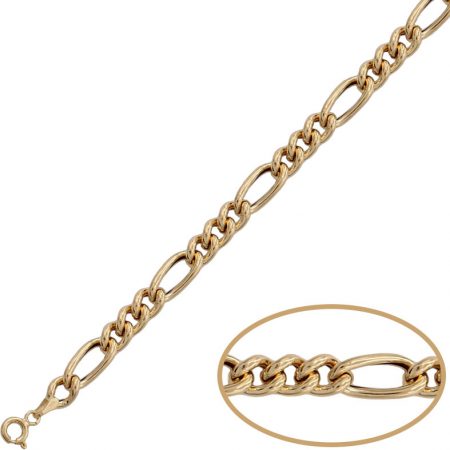 Pulsera cartier 3x1 ancho 6,5mm.oro 18k