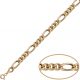 Pulsera cartier 3x1 ancho 6,5mm.oro 18k