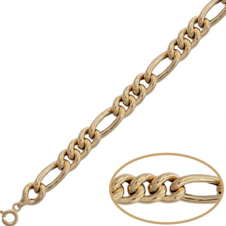 Pulsera Cartier 3x1 ancho 9mm.oro 18k
