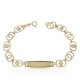 Esclava comunion circonitas oro 18k