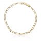 Pulsera modelo figaro de 3mm.en oro de 18k