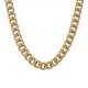 Cadena barbada ancho de 6mm. y largo 50cm. oro 18k