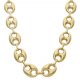 Cadena modelo calabrote ancho de 17mm. y largo 60cm. oro 18k