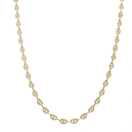 Cadena modelo calabrote ancho de 6mm. y largo 50cm. oro 18k