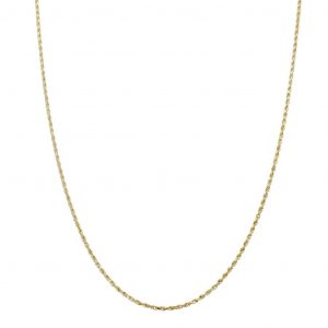 Cordon salomonico macizo ancho de 1,8mm. y largo 60cm. oro 18k