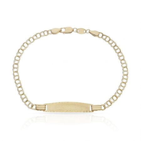 Esclava hungarina comunion en oro de 18k
