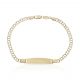 Esclava hungarina comunion en oro de 18k