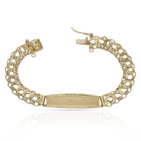 Esclava modelo princesa en oro de 18k