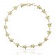 Pulsera con estrellas en oro de 18k