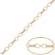 Pulsera infinitos y circonitas en oro de 18k
