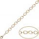 Pulsera infinitos tallados en oro de 18k